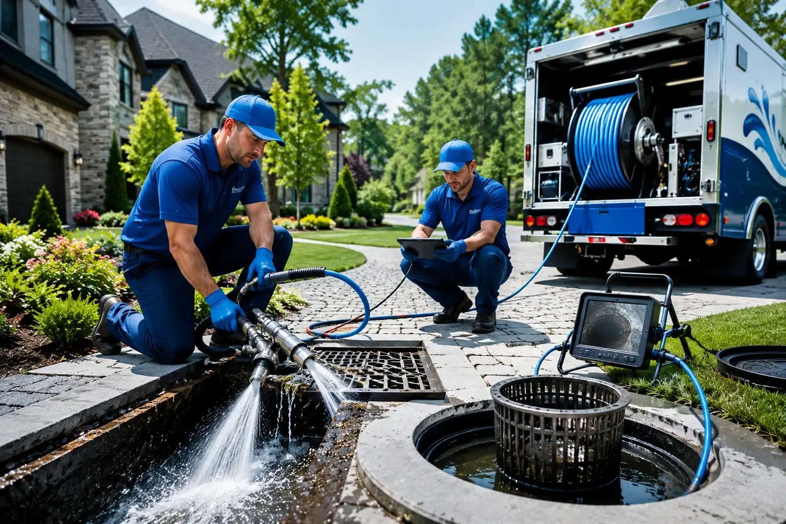 Local outdoor drain cleaning professionals in Blue Hill, ME